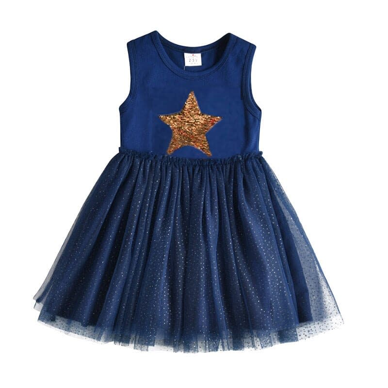 DXTON-ropa de princesa para niñas, vestidos de manga voladora para niños, vestidos de fiesta de unicornio para niñas, ropa para niños de 3 a 8 años 2020